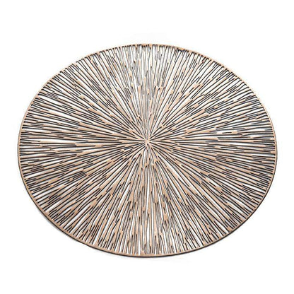 Chic Home Placemats - Gold - Set of 2