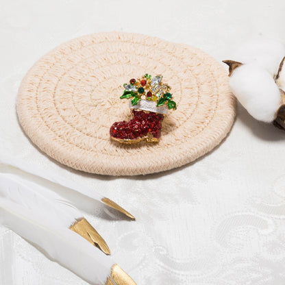 Christmas Stocking Brooch