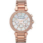 Michael Kors MK5491 Ladies Parker Rose Gold Chronograph Watch