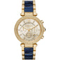 Michael Kors MK6238 Ladies Parker Two-Tone Blue Watch