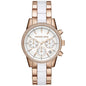 Michael Kors MK6324 Ladies RITZ Two-Tone Rose Gold Watch