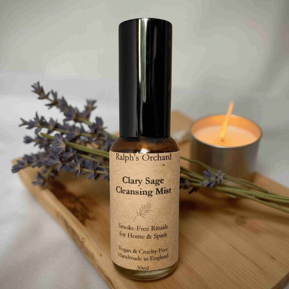 Sage Cleansing Mist - Natural Smoke-Free Room Spray (30ml)