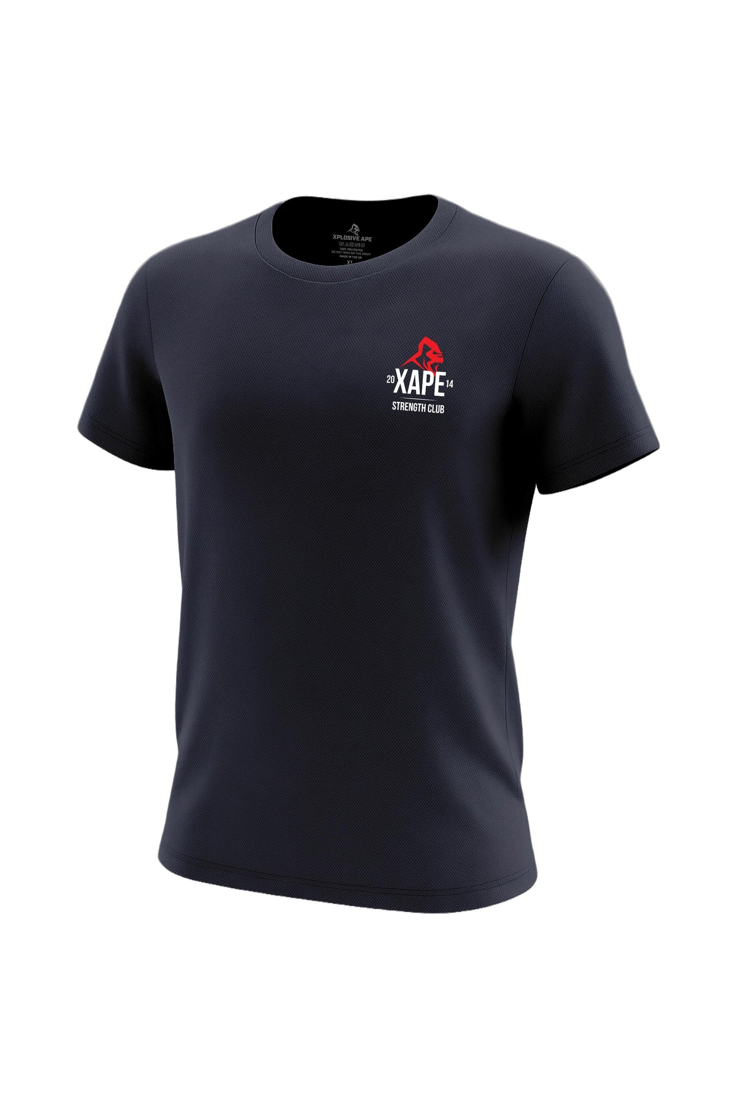 XAPE Classic Strength X Tech Tee - Navy