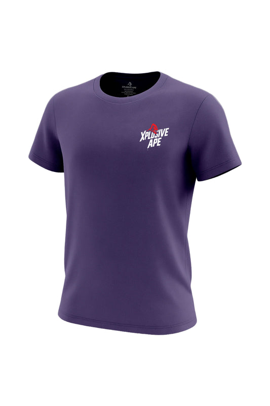 XAPE Classic Stencil Logo X Tech Tee - Purple
