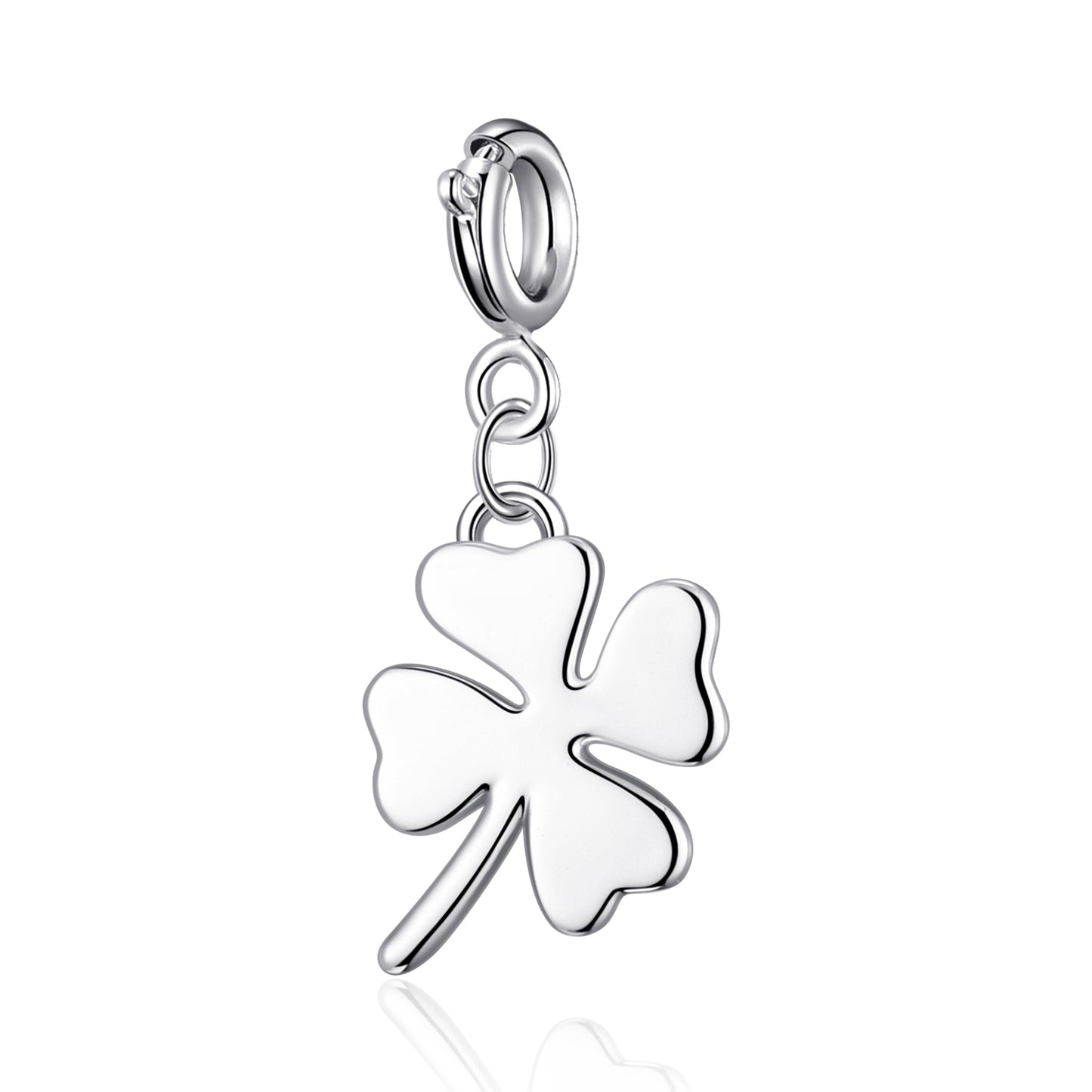Clip On Charms Created with Zircondia® Crystals