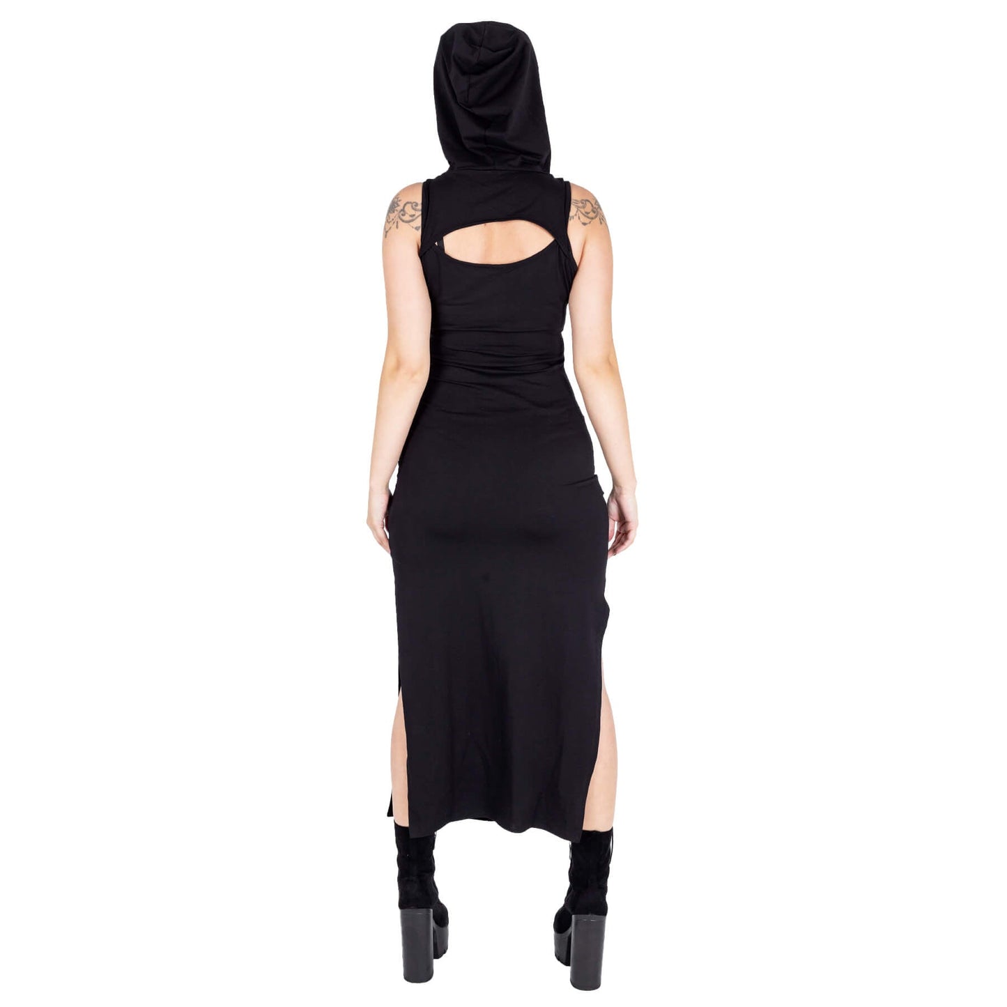 Vixxsin Cora Hooded Sleeveless Maxi Dress - Size UK 12 Left Only!