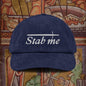 stab me - corduroy hat