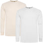 One Brand Crew Neck Waffle Knit T-Shirt