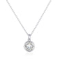 Crystal Necklace Created with Zircondia® Crystals