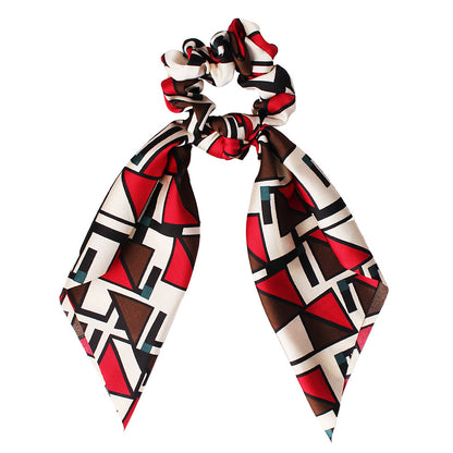 Horse Tail Ribbon Fabric Large Hair Tie