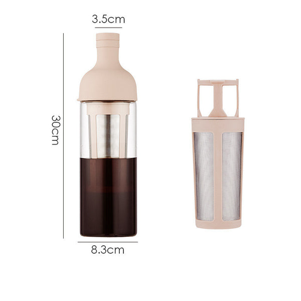 Glass Brew Filter Coffee Tea Infuser