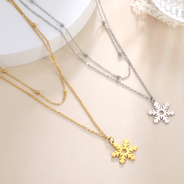 Elegance Exquisite Stainless Steel Titanium Steel Necklace - Stuffs & Savers