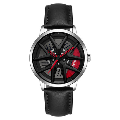 Cool Wheel Hollow Out Quartz Watch