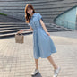 Thin Ice Silk Denim Dress Women's Summer