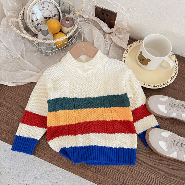 Sweater Cardigan Baby Round Neck Coat - Stuffs & Savers