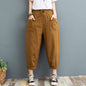 Womens Cropped Pants Printed