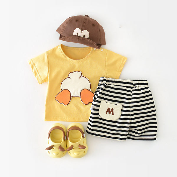 Cotton Cute T-shirt Baby Going Out Tops