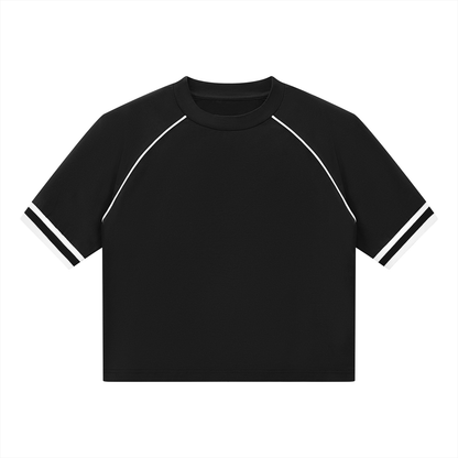 Women’s Raglan Ribbed T-Shirt
