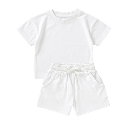 Baby Organic Cotton Shorts Suit
