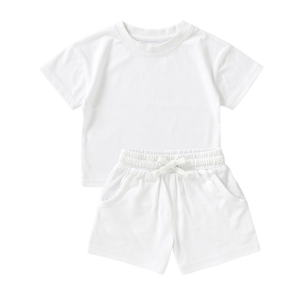 Baby Organic Cotton Shorts Suit - Stuffs & Savers