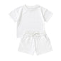 Baby Organic Cotton Shorts Suit