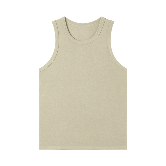 Men's Heavyweight Ribbed Tank Top 300GSM