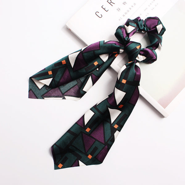 Horse Tail Ribbon Fabric Large Hair Tie