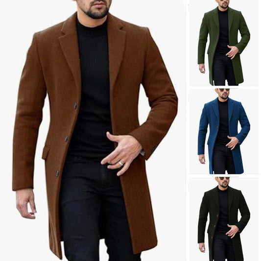 Gilet cardigan droit en laine pour homme