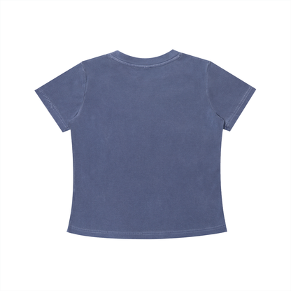 Womens Vintage Wash Slim Fit T-shirt