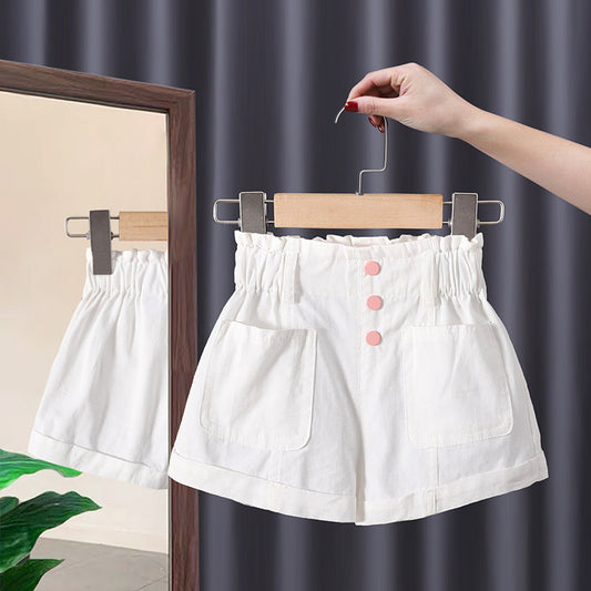 Boy's White Shorts