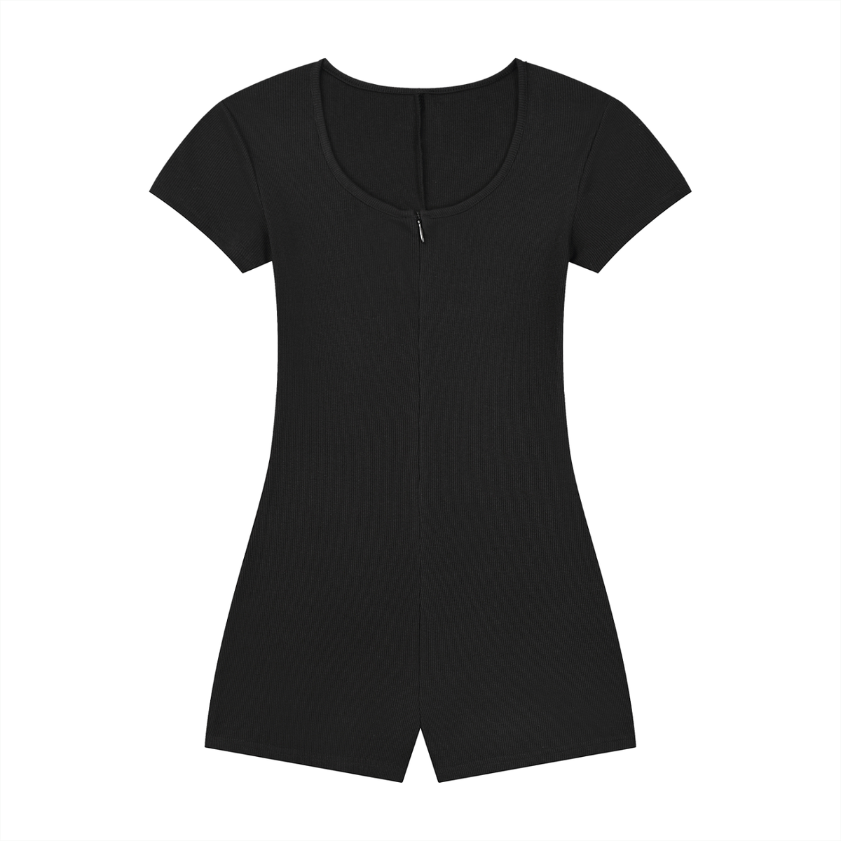 Women's Dual-Function Cape Tie-Waist Romper 250GSM