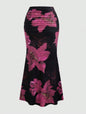 Women’s A-Line Skirt – Casual Leisure Style, Vacation Long Skirt