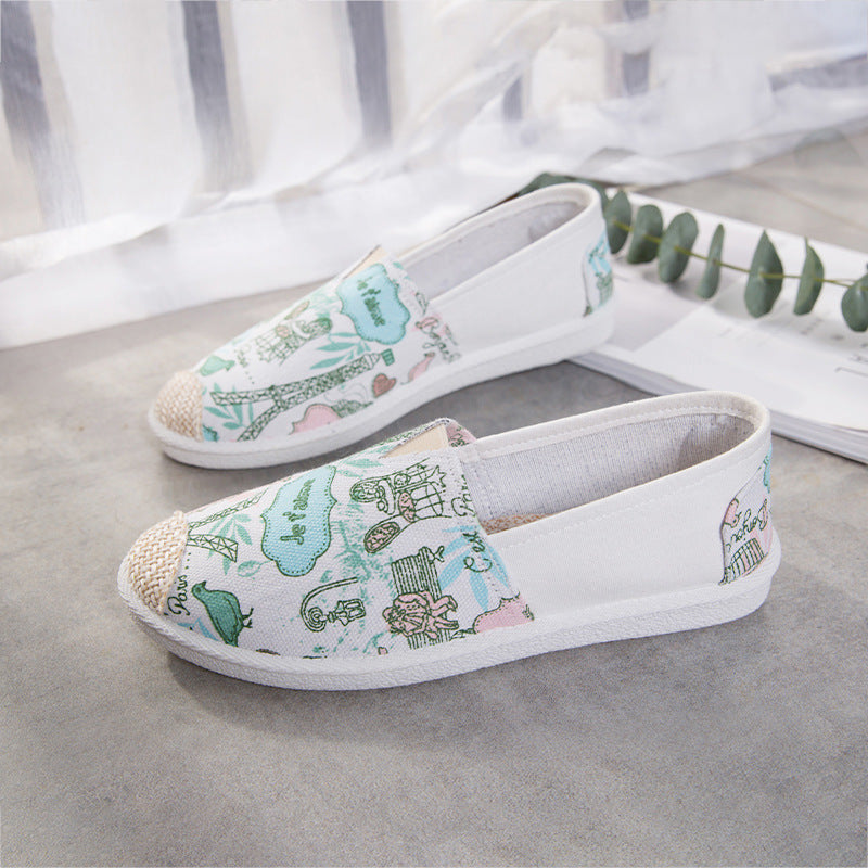 Woman Lazy Canvas Shoes