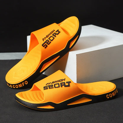 Men's Thick-soled Basketball Fashion Slippers
