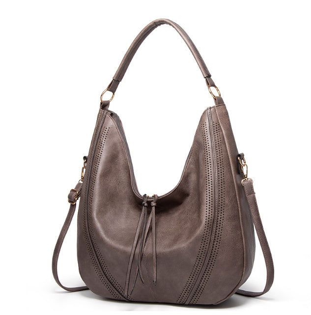 Tassel Hollow One-shoulder Casual Bag