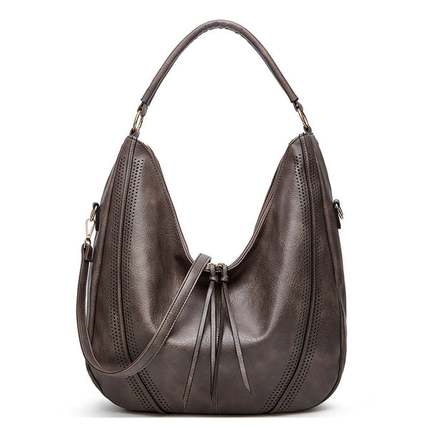 Tassel Hollow One-shoulder Casual Bag