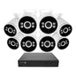 Swann AdvancedX 4K 2TB 16-Channel Wired PoE NVR CCTV with 8 Bullet Camera Kit