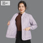 Womens Warm Long-Sleeve Cotton-Padded Jacket