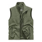 Mens Casual Stand CollarVest