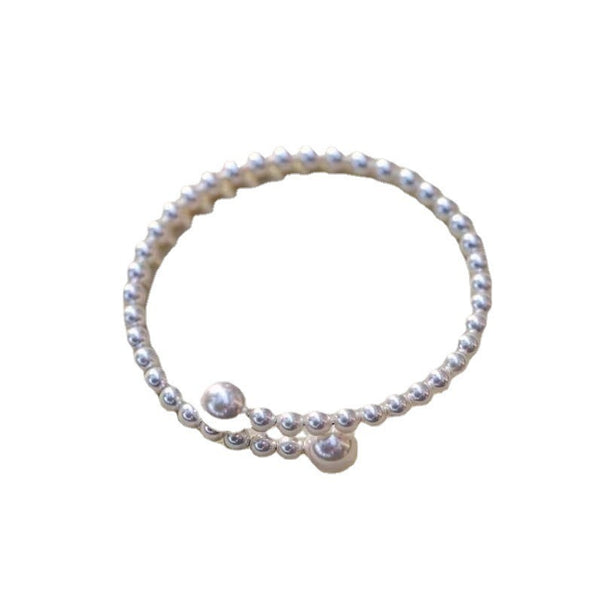 Bracelet vintage de perles de luxe léger pour femme