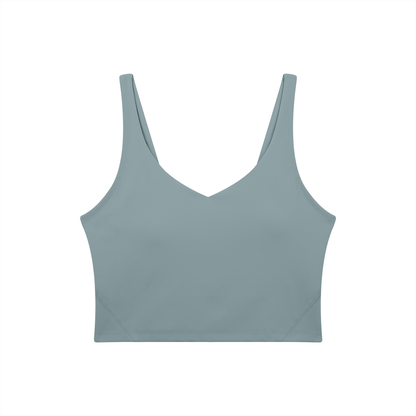 Women's V-Neck Yoga Sports Bra