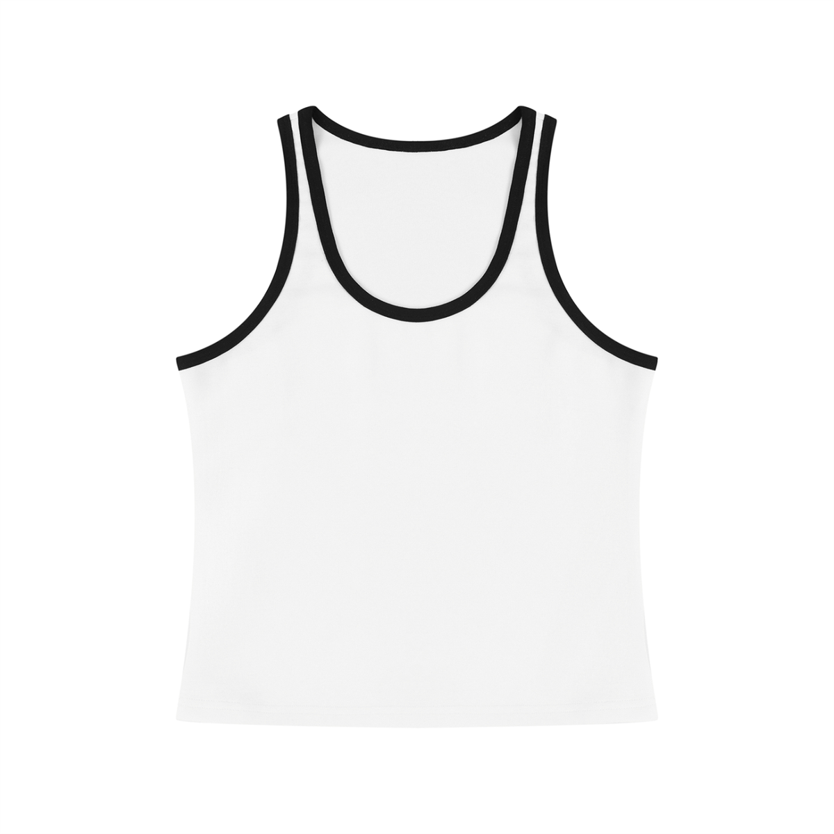 Women's Color Block Cropped Tank Top 220GSM
