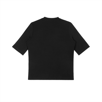 Womens Mock Neck Short Sleeve T-Shirt