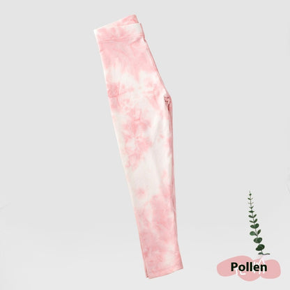 Girl's Leisure Tie-dyed Leggings