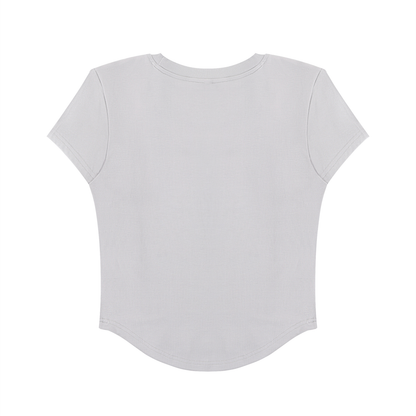 Women's Paneled Crop T-Shirt