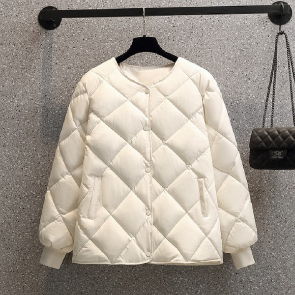 Doudoune Courte Femme Hiver Style Coréen Légère