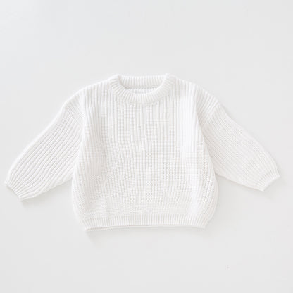 Children's Pullover Knitting Sweater
