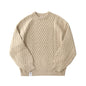 Mens Thickened Knitting Retro Lantern Sweater