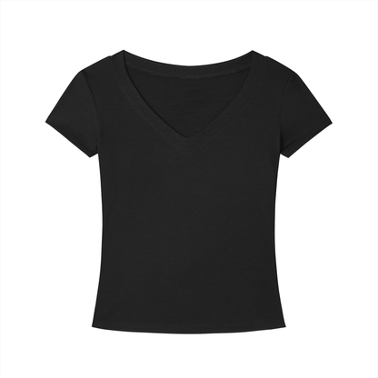 Tencel Slim Fit V-Neck T-Shirt