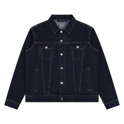 Unisex Vintage Wash Denim Jacket 440GSM